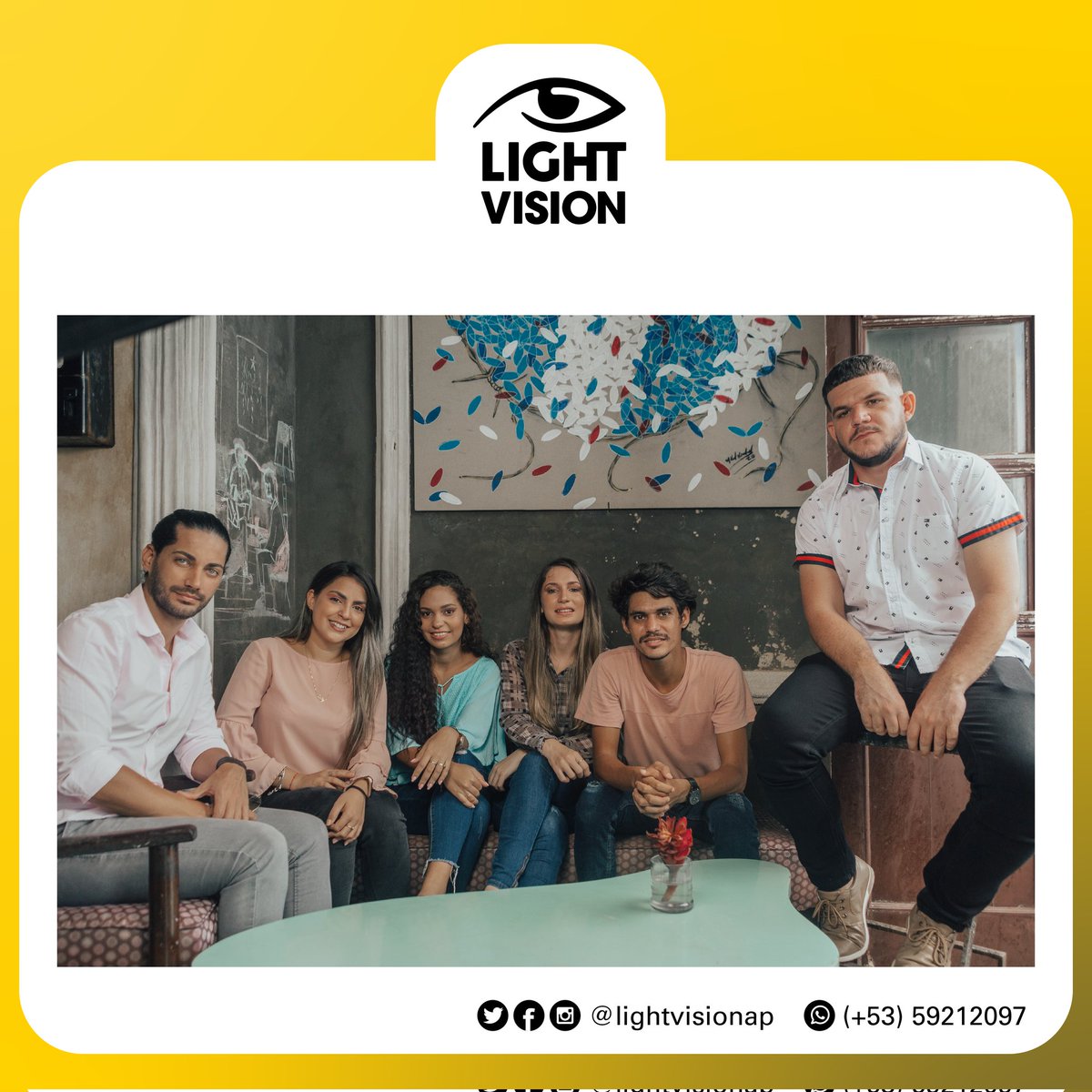 LightVisionAP's tweet image. Parte de nuestro equipo de trabajo de #lightvision 🎉

Estamos a tu servicio, comprometidos siempre a otorgar un trato cálido, amable y profesional.