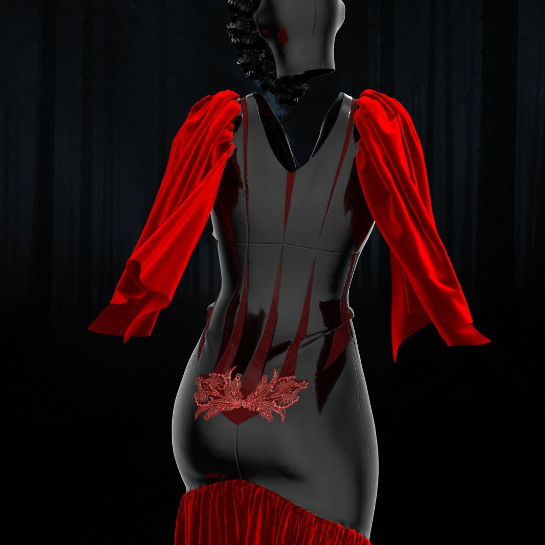 dgtl_stylist's tweet photo. Details…🩸🩸🩸
Available @DIGITALAX_
⠀
https://t.co/j9nUO0FELd
⠀
🦇 #nft #NFTs #NFTdrop #NFTCommunity #NFTartist #nftcollector #nftfashion #digitalfashion #vampires #STAKING
#digitalstyles #digitalstylist #digitaleditorial #3dclothing #3ddesigner #dressdigital #nftmarketplace https://t.co/oebM185nnr