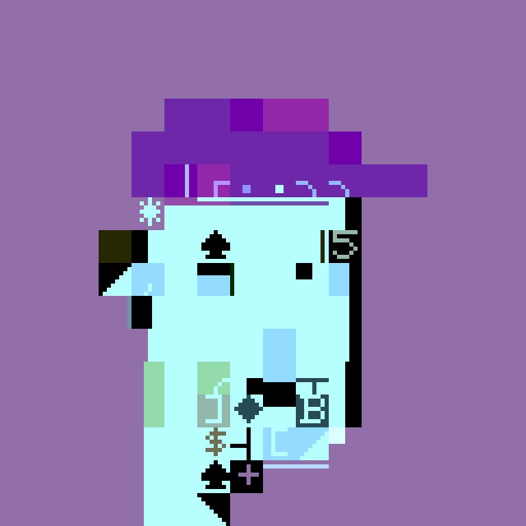 _0010110's tweet photo. Pixel Revolution / #DOSLife #CryptoPunk #2890 #MACPunks #AltPunks #_0010110 tribute /2/ @maxcapacity #ASCIIArt #PixelRevolution https://t.co/x8aVg2qJLb