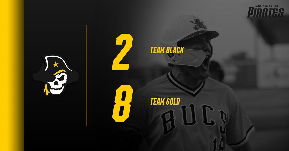 SUPiratesBB's tweet photo. Team Gold takes the series lead 2-1 

Game 4 is tomorrow at 1PM https://t.co/kztFx5fcP0