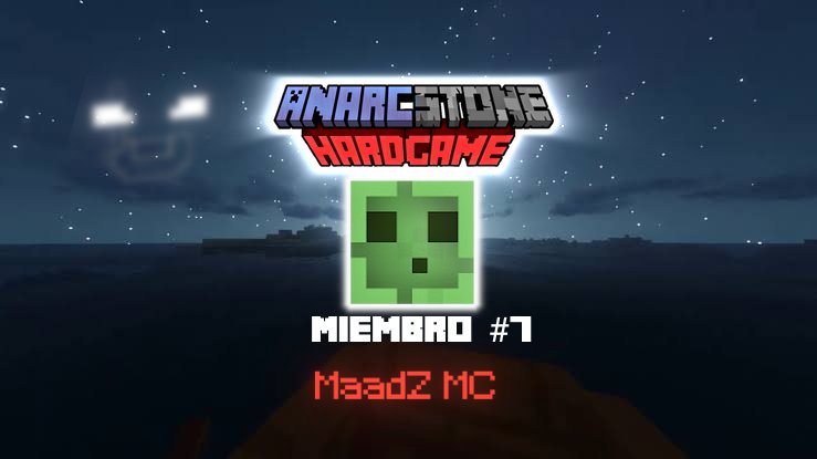 AnarcStone2021's tweet photo. ¡Bienvenido @MadCraftPE1 a AnarcStone! Miembro #7/40
El es capaz de hacer granja de cualquier item de Minecraft.
El es el septimo confirmado de la serie. https://t.co/1A57kAc5wN
