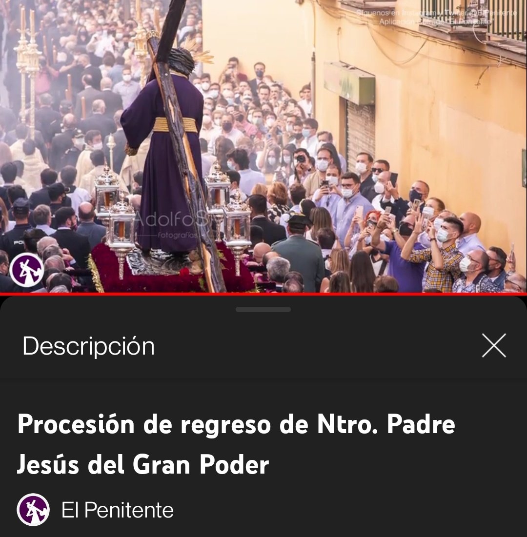 Debemos dar un enorme agradecimiento a @Tv_LaCofradia  por ofrecernos en directo la retransmisión de la #SantaMision2021 del Señor. Alcanzando más de los 1.000 espectadores. Nos alegra poder llevar este sentimiento cofrade a todos aquellos que no han podido estar presentes.