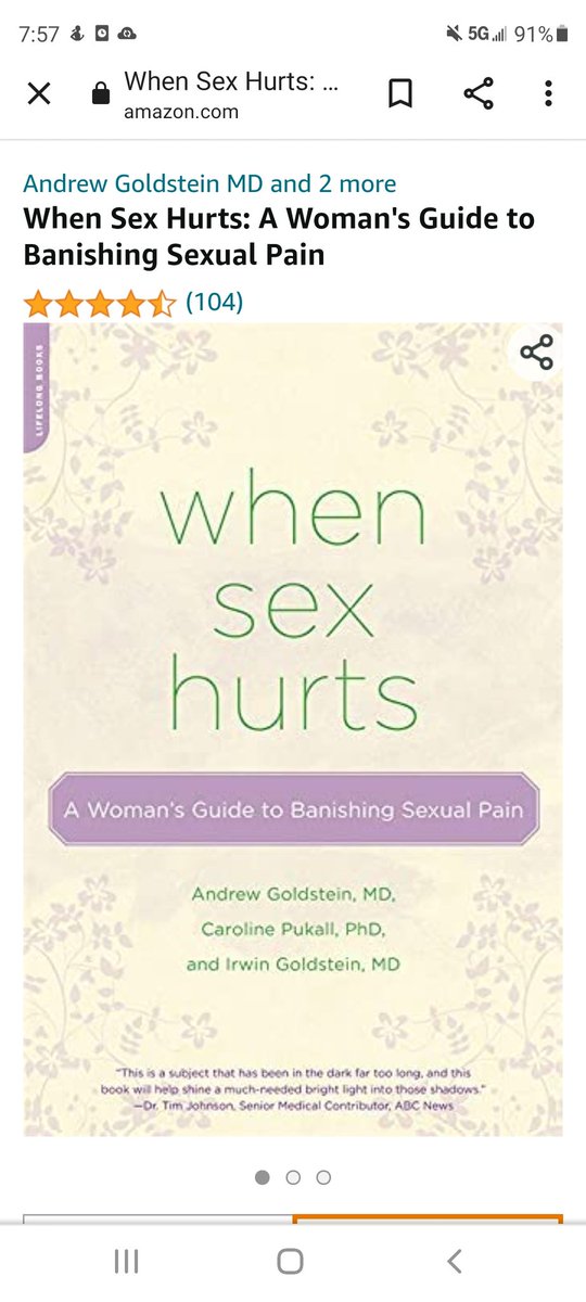jkujawin's tweet photo. @BeautAnon Sex doesn't have to hurt. I haven't personally used this book but I've heard good things..hope you find relief soon
#stomachproblemsanonymous https://t.co/EjbsWQKuMS