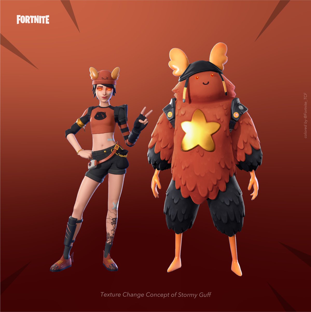 _No.235 Skye&Guff やっぱりこのペアはしっくりくる。 #フォートナイト