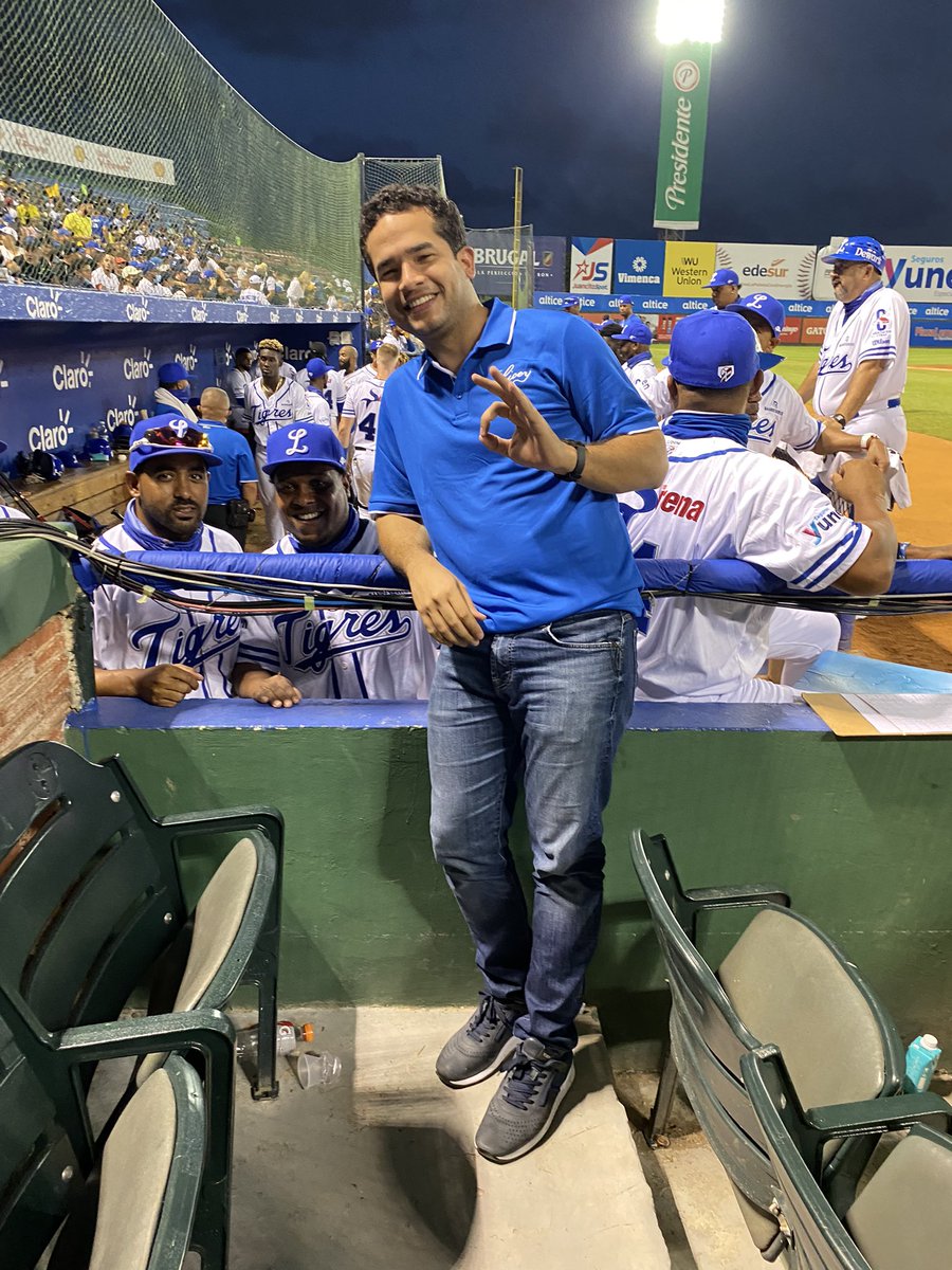 Apoyando al mejor equipo !! El Glorioso !! <a href="/TigresdelLicey/">Tigres del Licey</a> 🐅