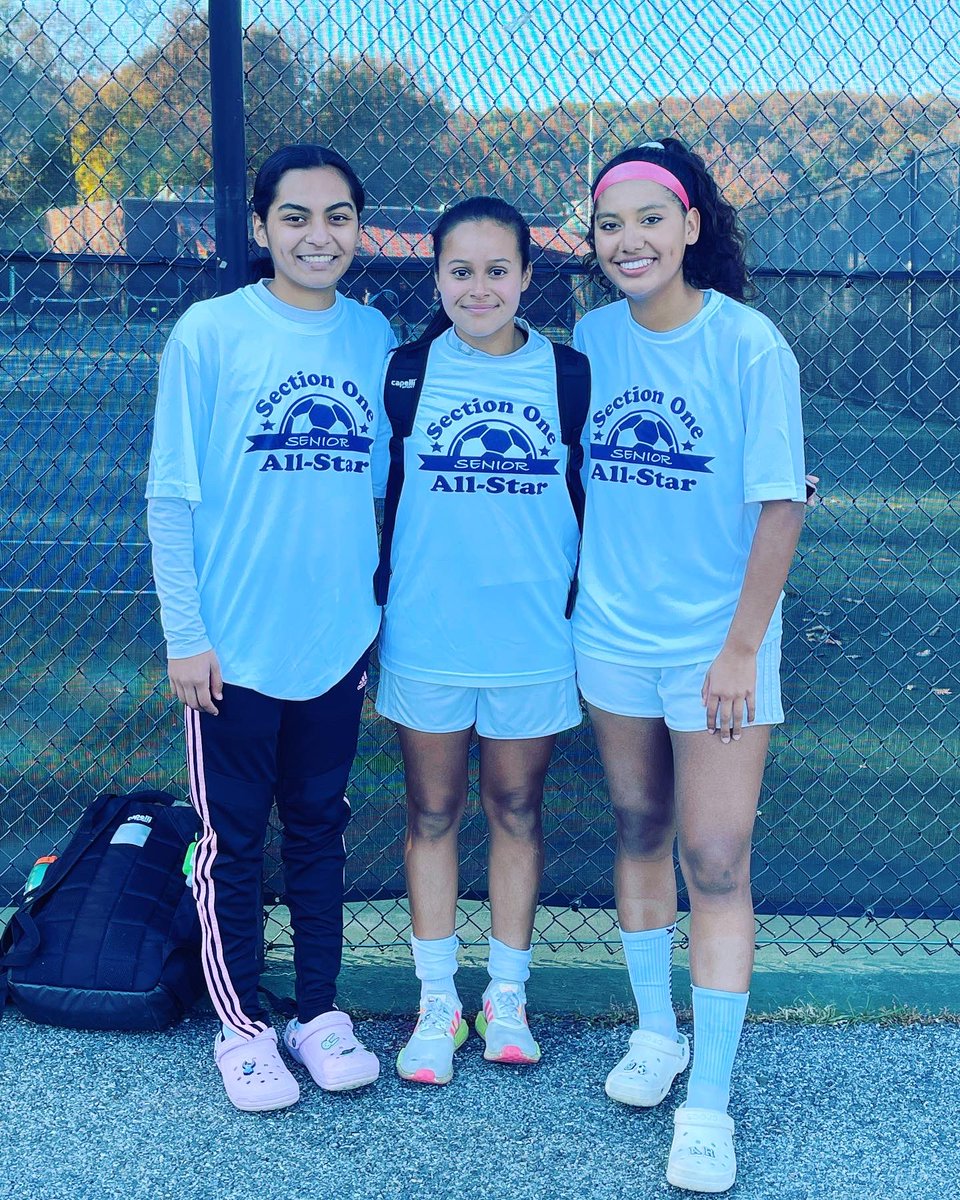 Last time suiting up together to represent Port Chester Soccer at the Section 1 All Stars. So proud of you ladies 🙌🏽🐏⚽️ Andrea 1 goal and 1 assist. Ashley 3 goals 1 assist. Katherin over 40 mins well played. #PCathletics #westmorenews