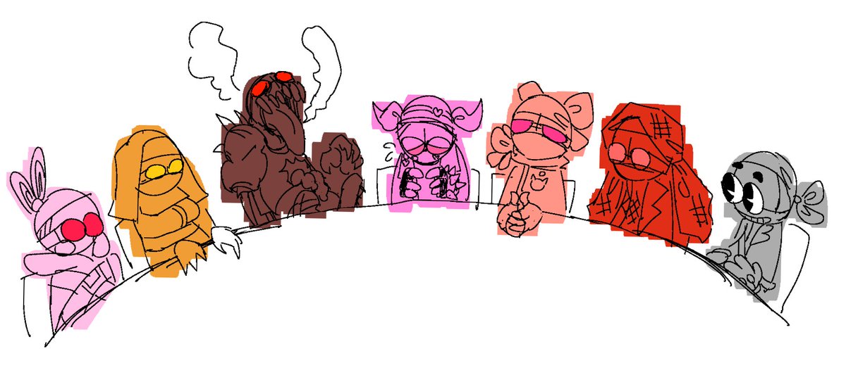 graec18's tweet photo. Hanksona, GUNK😁🦞#madnesscombat
#madnesscombatfanart https://t.co/QbFVkyvCuw