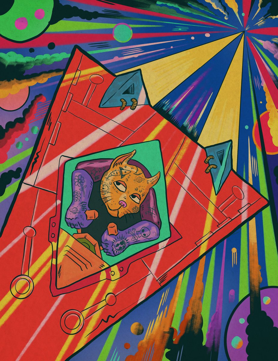 jaybee_draws's tweet photo. 24-hour Auction NOW LIVE!!! @GutterCatGang #GutterArt

Two 1/1 #NFTs for sale  
 - Opens NOW -- Ends Sunday, Nov 7th at 5pm PST
 - Each piece includes a signed framed 11 x 17 print 

Auction Link: https://t.co/BN6LkOBqlt https://t.co/km3JJsdjTt