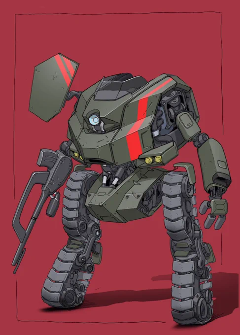 #メカ #イラスト #illustration 
ロボットシリーズ 