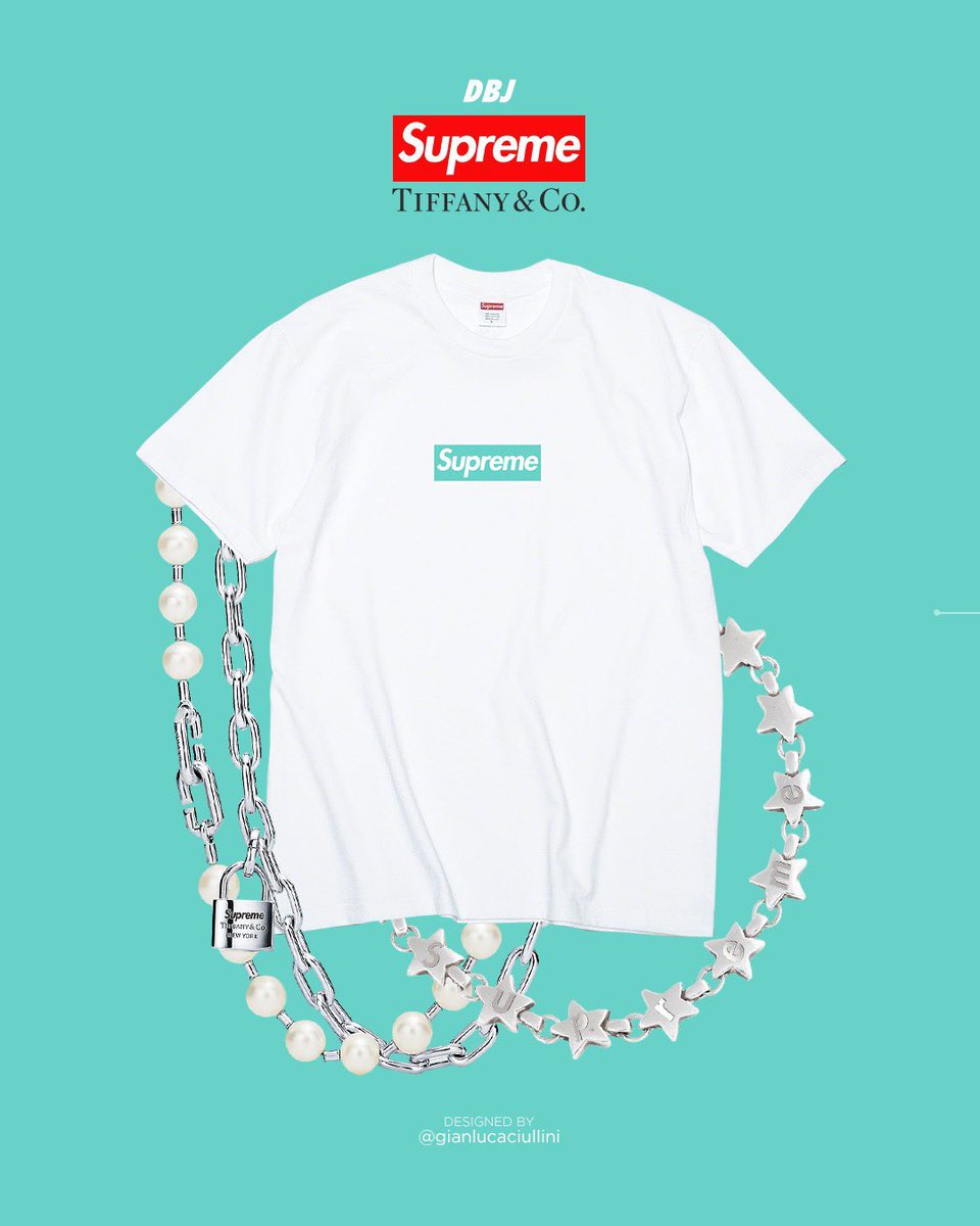 sneakerhack1's tweet photo. Tiffany x SUPREME 
展開アイテムが予想されています💎 https://t.co/qrw3wddBHg