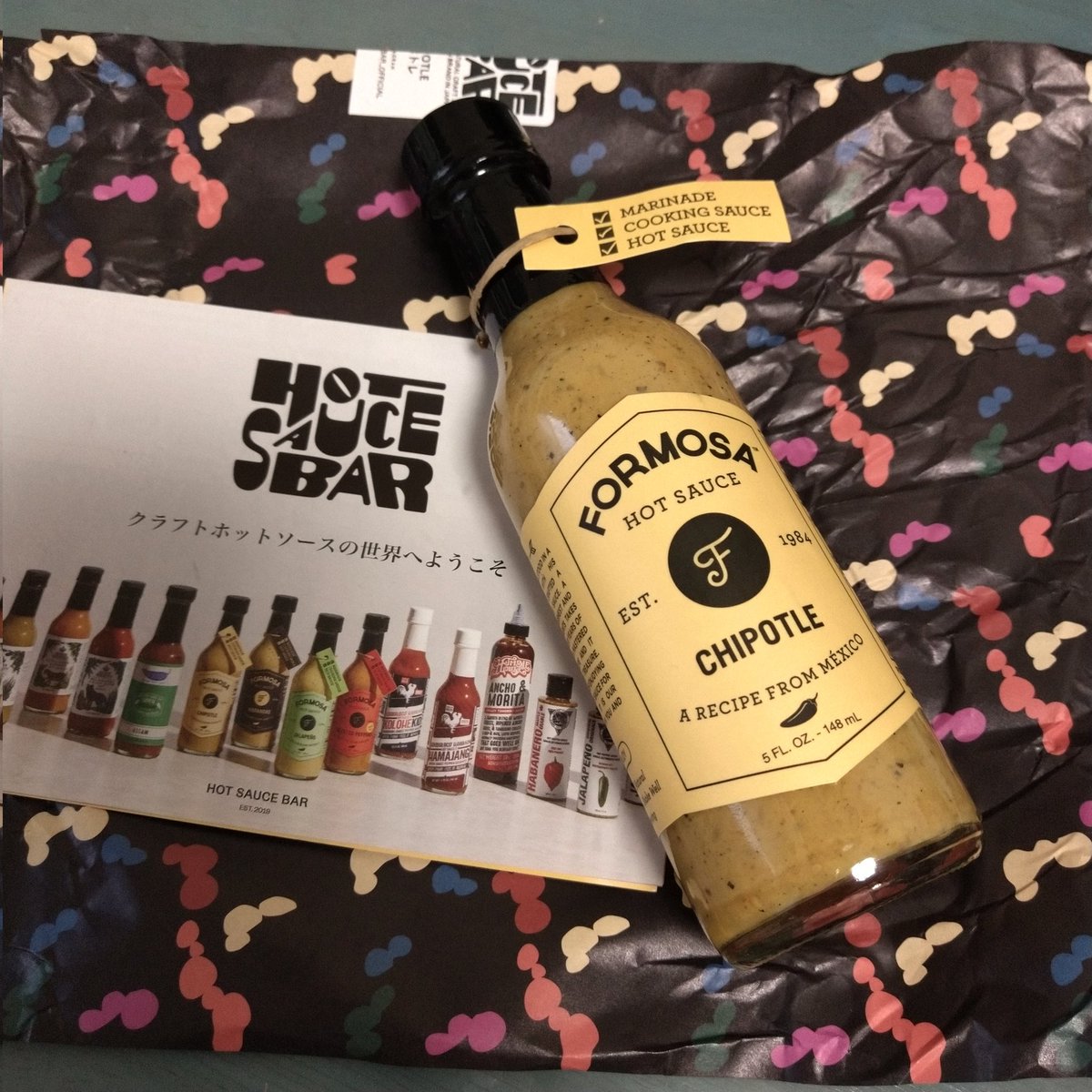 akiramarron's tweet image. 偶然いまラジオでやってるクラフトホットソースの専門店 @hotsaucebar 🔥
以前下北の駅前広場で色々試して買ったチポトレの美味しくてリピートしようと思ってる。
#hotsaucebar #jwave #acrossthesky
hotsauce-bar.com