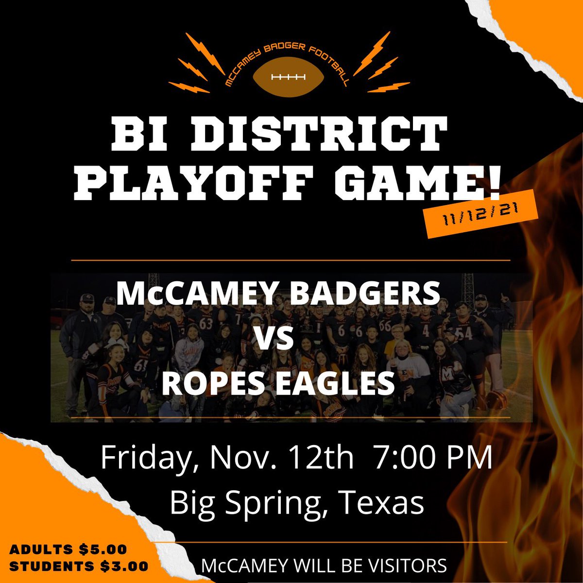 McCamey Badgers Football (@mccameyfootball) on Twitter photo 