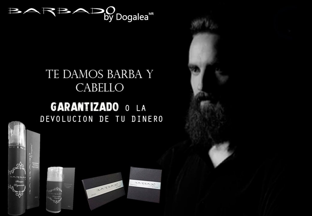 BarbadoDogalea's tweet photo. Recupera tu cabello y obtén la barba de tus sueños de manera permanente, real y garantizado, libre de minoxidil. #barba #barbershop #barberia #barbaslargas #beard https://t.co/jqHoPeqRz1