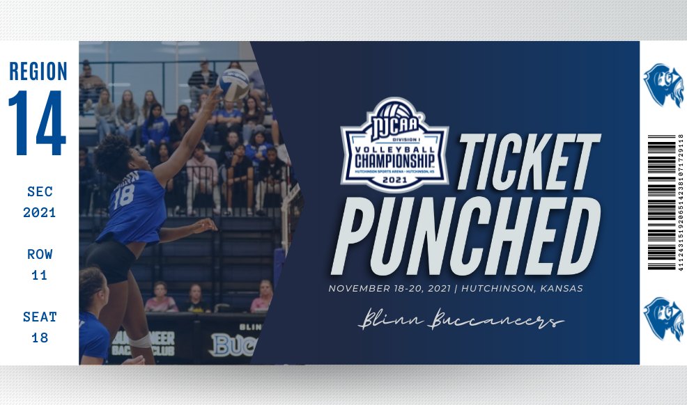 Back-to-back Buccaneer appearances!

Blinn swept Panola en route to claiming the Mid-South District A title and a ticket to the 2021 #NJCAAVB Division I Championship. 

njcaa.org/sports/wvball/…
