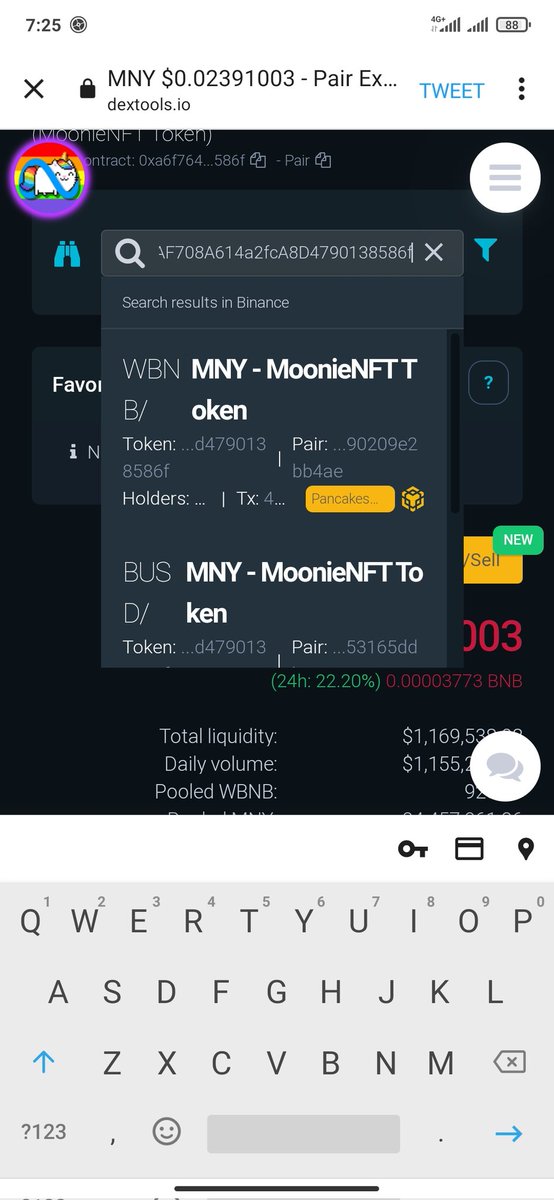 A good project and strong team, in a predictable and transparent road map, planned and projected.  I think in the near future I will see an authentic growth of this project. Best wish for me.
0xa51D935D8D862b38E54247530d3319224Cb54944 bsc
