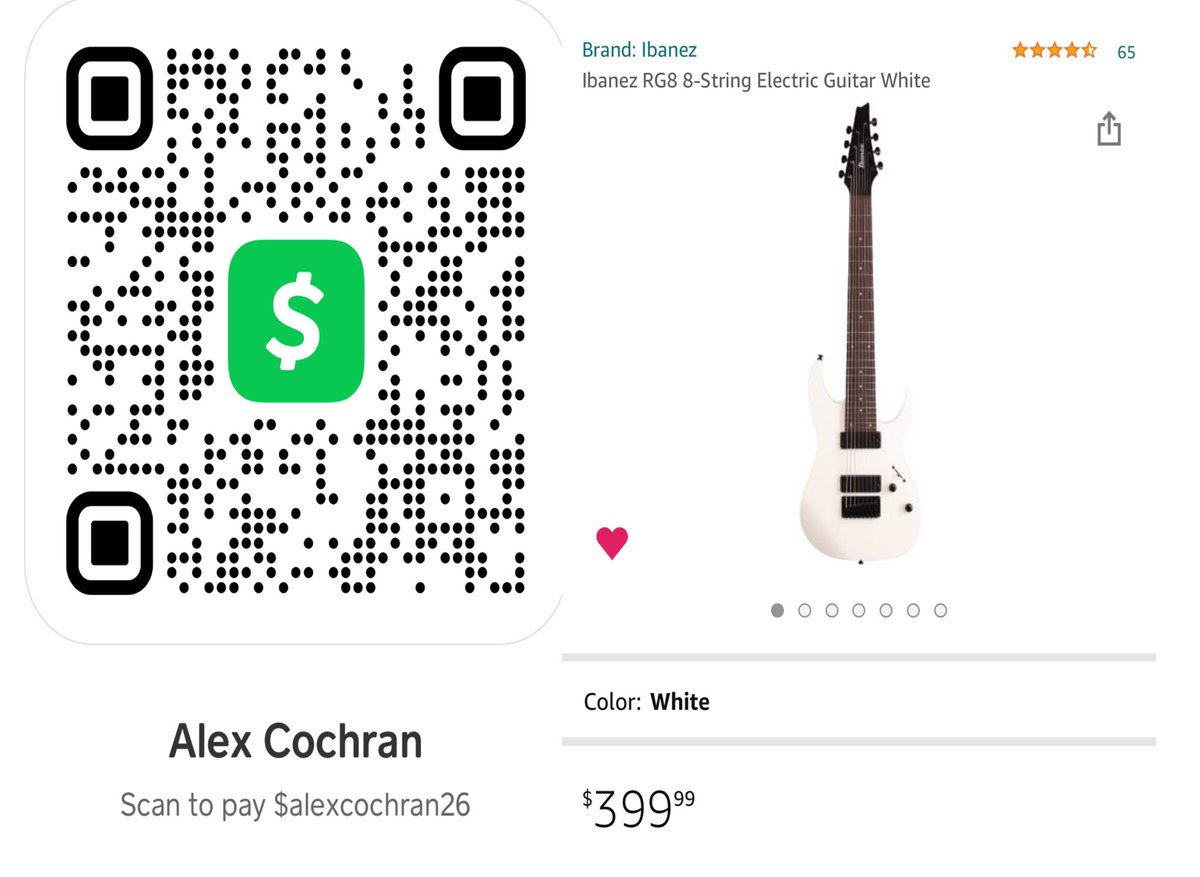 thy_am_alex's tweet photo. My birthday is coming up this month and the only thing I really want is this guitar if anyone would like to help that would be awesome please and thank you #birthday #guitars #muisc #metal https://t.co/53NTlglq04