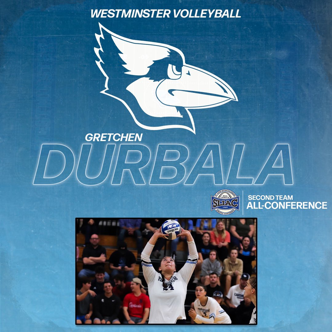 Congratulations to <a href="/GretchenDurbala/">Gretchen Durbala</a> on being named @sliac Volleyball Second  Team All Conference!