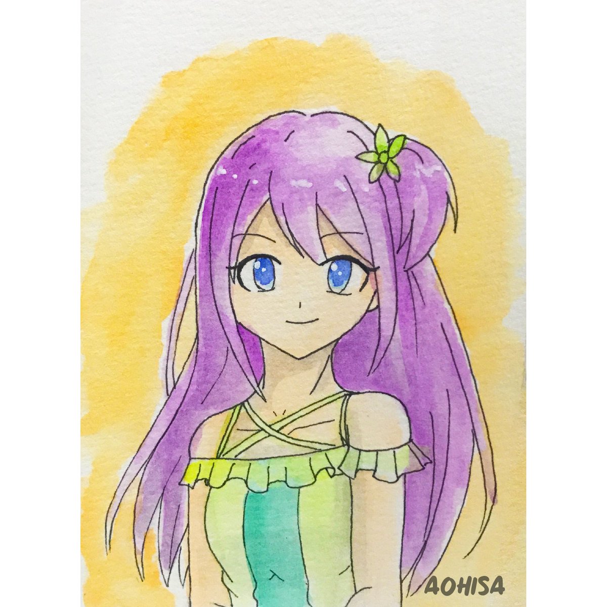 aohisa_arts's tweet photo. Weekly arts and quotes is here!
Hisako is trying to upgrade her digital drawing so feel free to give feedback if there's any~
Kuro says it's already fine enough, but we are wondering about what do you guys would think about it? #needfeedback #digitalart #watercolorart https://t.co/5dwC6Vq4Jn