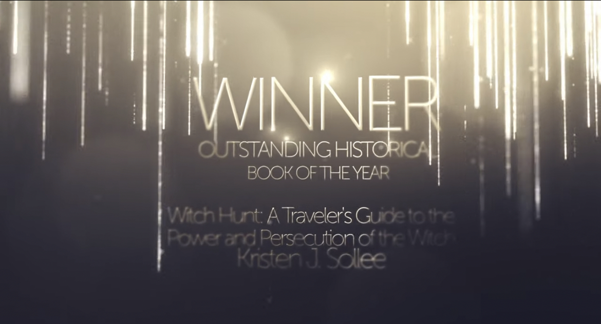 ShadowtimeNYC's tweet photo. Witch Hunt just won Outstanding Historical Book of the Year at the #witchies2021! Never won anything before and am kinda crying off my mascara. Huge TY to @MrDevinHunter &amp; @LTempestZ 4 this category and 4 giving love to historical witch books that too often fly under the radar 🖤 https://t.co/YN70rXGZde