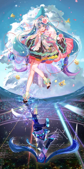 ※めっちゃタップ推奨
ちょっと遅いけどマジカルミライ開催おめでとうございます🎊💓
#マジカルミライ2021
#初音ミク 