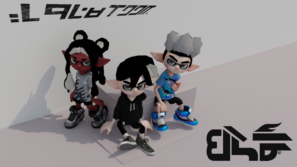 PandaUniverse8's tweet photo. BETTA. (textures by me, models by @asimple_a)
The mainline brand for my project, this sleek new gear brand focuses on urban styled gear for the freshest of Cuttlelings. Likes & RT's Greatly appreciated! Me and Door worked hard!
#Splatoon #Splatoon2 #Splatoon3 #CuttlefishExpansion https://t.co/HAukGGhwII