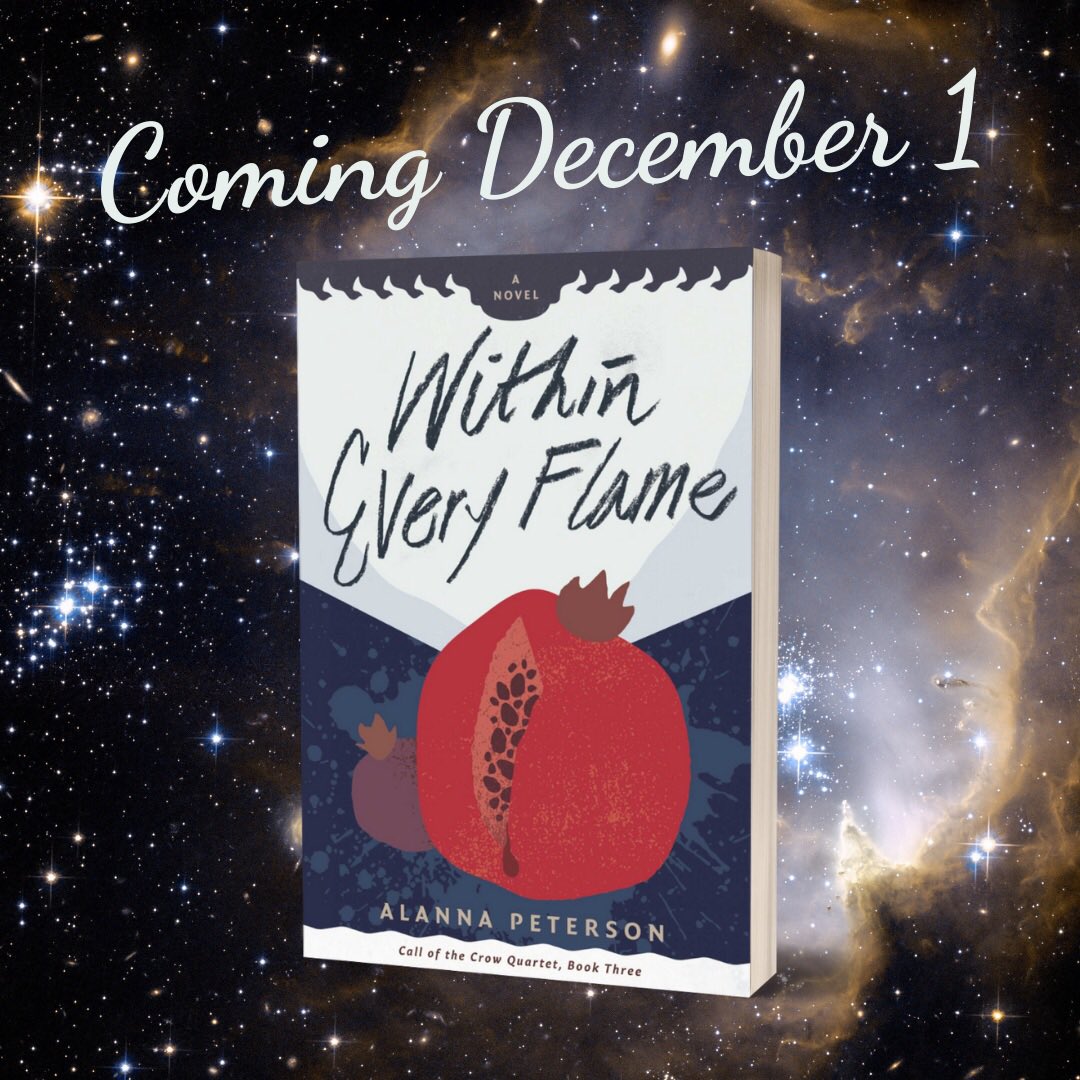 RootcityPress's tweet photo. @alannampeterson new book Within Every Flame, book 3 of her Call of the Crow Quartet coming December 1st! Preorder now open direct from us or your favorite bookseller 😎 https://t.co/fUGiaByjju