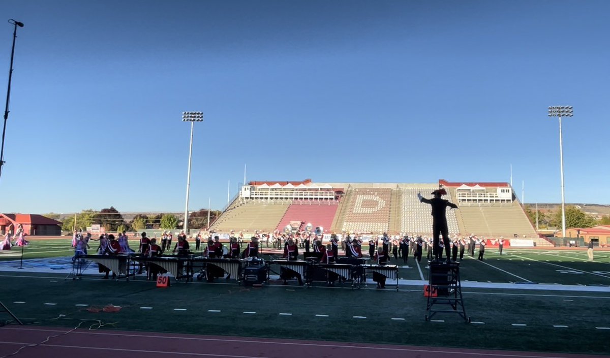 Chad_Stolle's tweet photo. Congrats #AltaHS Marching Band! 3rd Place in Division 3 at @BANDSOFAMERICA in St. George! Way to go!! @canyonsdistrict https://t.co/pOvhpm1GYx