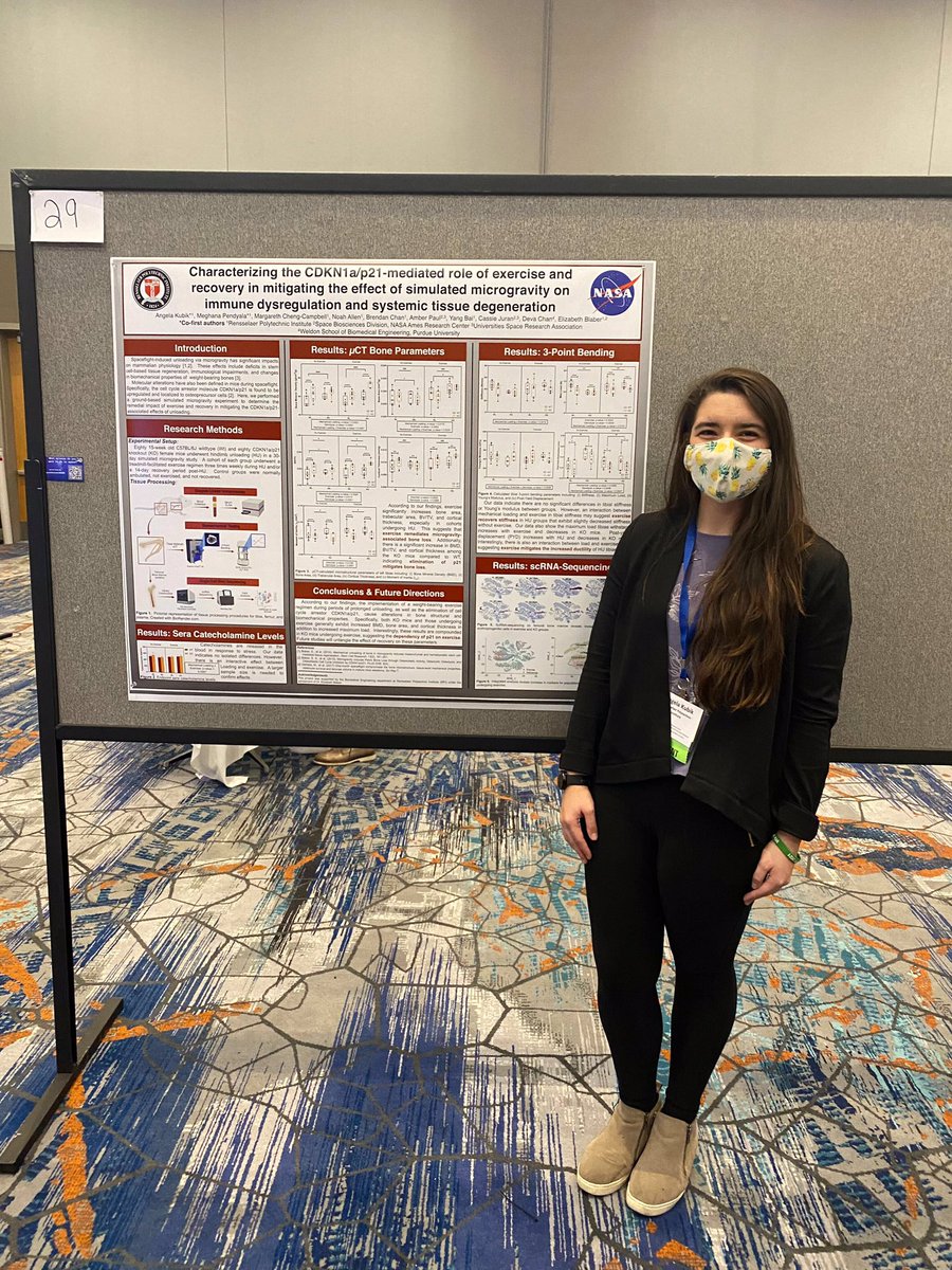 BlaberLab's tweet photo. Great presence by the Blaber Lab + GeneLab for High Schools students at #ASGSR2021! Great work everyone! @ASGSRSpace @RPIcbis @RPI_BME @NASAAmes https://t.co/6XLngprHQb