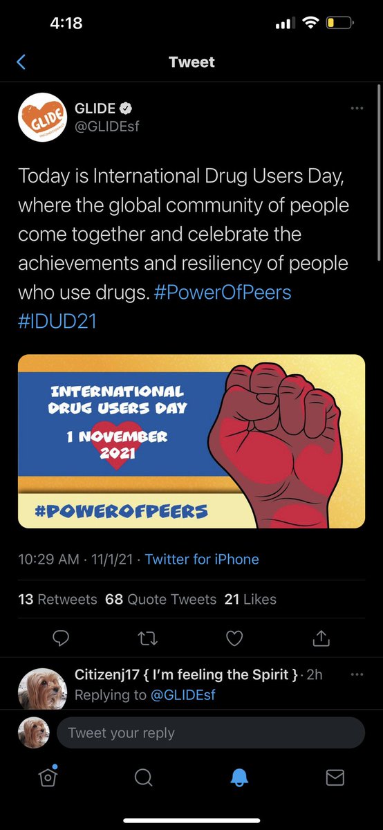 citizenj17's tweet photo. @JenniferSey Normalization of drugs aka culture of death also comes from unexpected sources 👇 #SanFrancisco #GlideSF https://t.co/AV5mhFkcyf