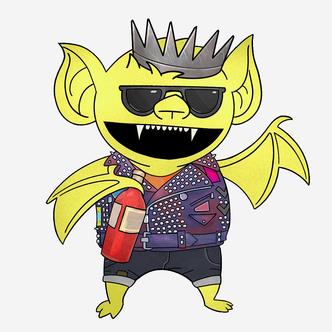 Goth Party Bats NFT tweet media