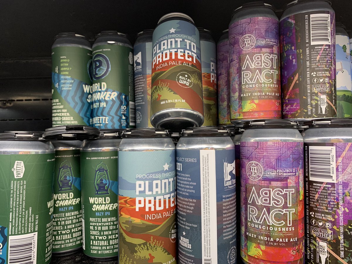 Our new Plant to Protect IPA benefits <a href="/LandTrustLTTV/">Land Trust of the Treasure Valley</a> and sagebrush restoration in the l foothills. Get it while it lasts at the Boise Co-op. #Craftbeer