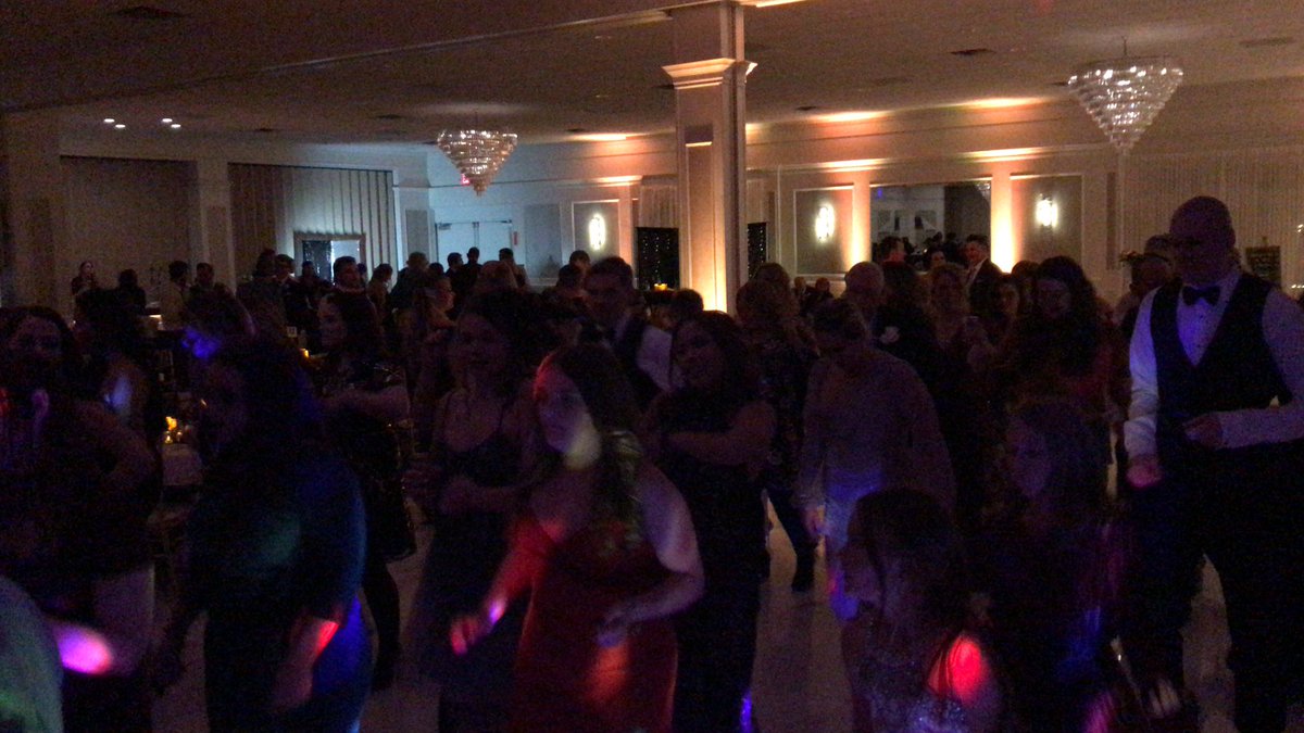 Don’t think this crowd will ever stop tonight.