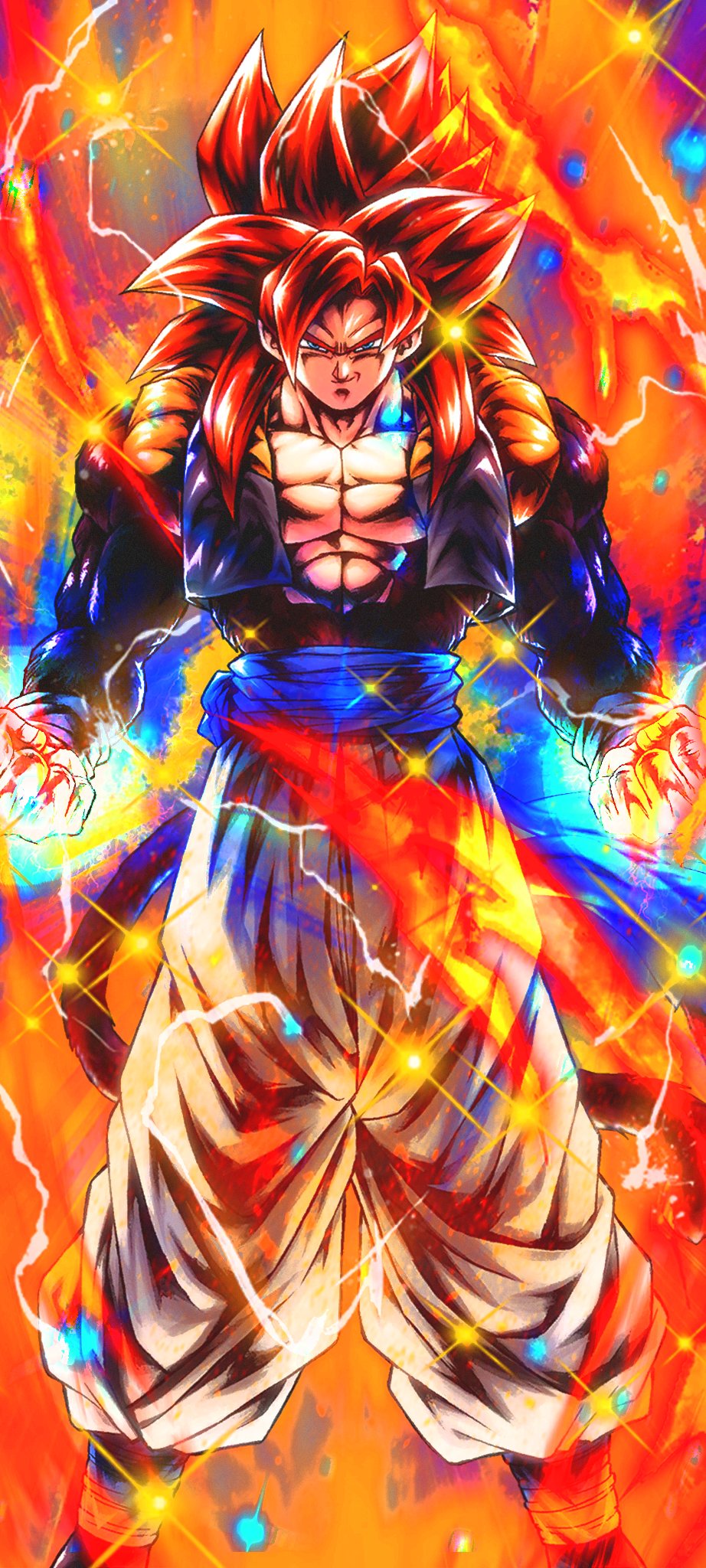 🏴‍☠️Nasdorachi🏴‍☠️ on X: SSJ4 Gogeta mobile wallpaper you