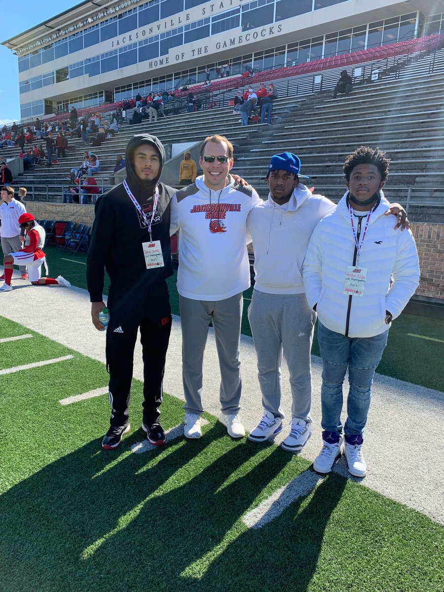 AustinYelder's tweet photo. Amazing day at JSU today can't wait to come back !!! @JR_Sandlin @CoachWeinreich @CassityCoach https://t.co/TH8vvO8XTQ