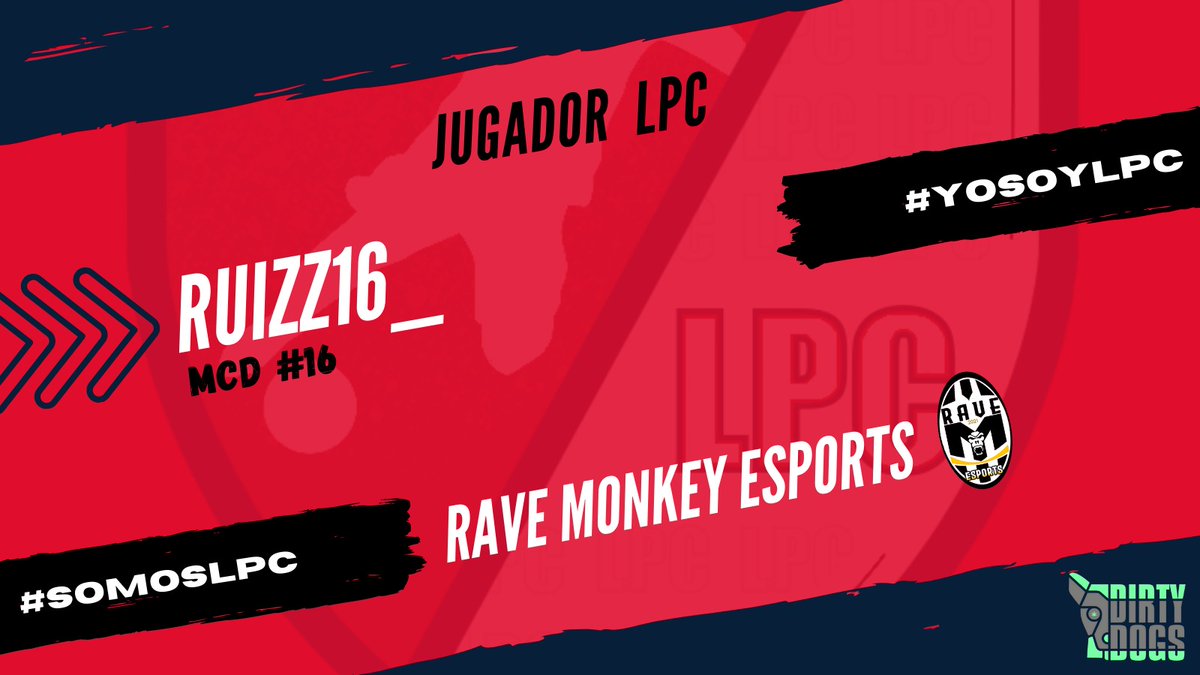 Ruiiz16_'s tweet photo. Soy jugador de @ravemonkeyesp una temporada más esta vez compitiendo en @LigaProClubes1 y gracias a @DirtydogsInc por patrocinar esta gran competición!! #GoRave https://t.co/BVRglQd50K