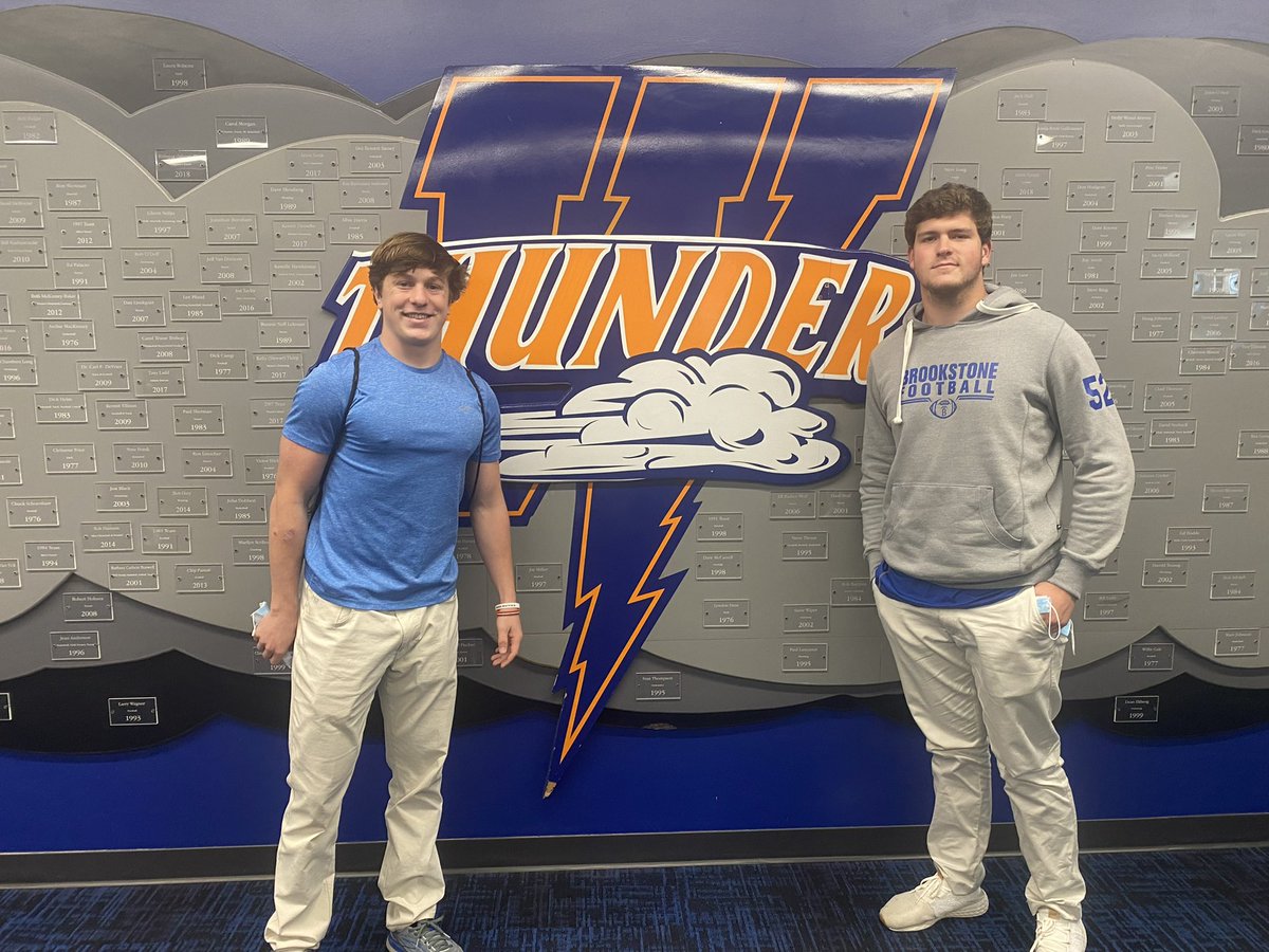 AmosMansell's tweet photo. Loved Getting to visit my future school again today what a Special place and environment. Looking forward to making it official on signing day!!! @Coach_JScott @Coach_CDN2 @WheatonFB @FB_Brookstone @TrippDuncan24 https://t.co/wfT5VKnhhi