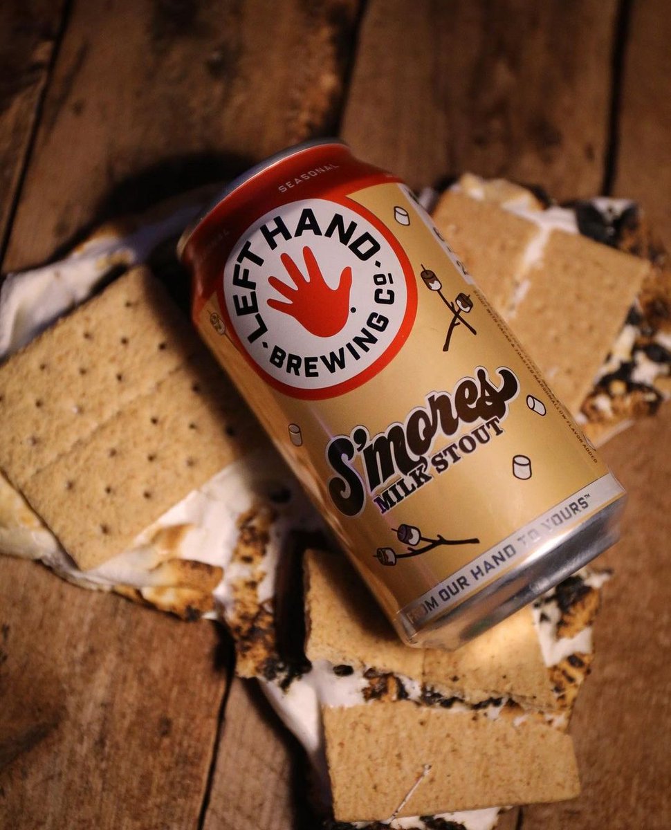 LeftHandBrewing's tweet photo. Toasted Saturday night.π₯
πΈ: @BeerSTJournal
#LeftHandBrewing #FromOurHandToYours #Smores #SmoresMilkStout #MilkStout #AllOutForStout #CraftBeer #IndieBeer https://t.co/tDpCUEPpd4