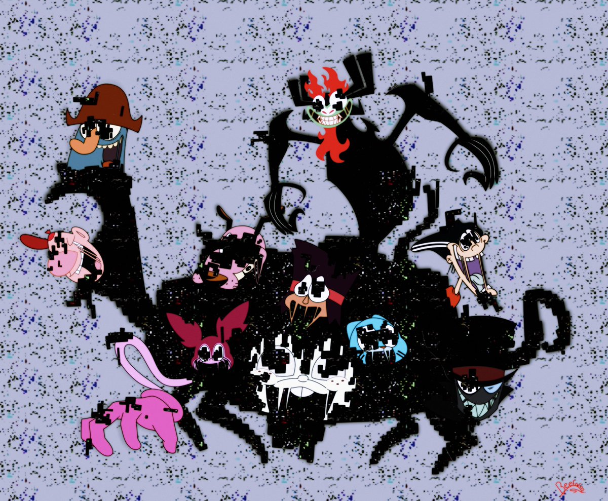 _Beefaroni's tweet photo. The glitch. #Pibby #FANART https://t.co/NEoo8cJFMy