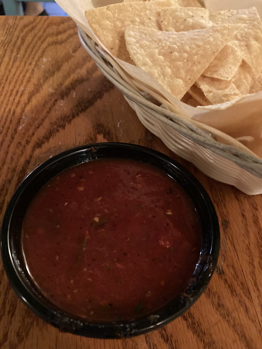 OLCVTA's tweet image. Went to my usual spot, am probably there once a month-ish, dipped a chip innocently and sometime in the last month they amped this baby up to immediate snot and tears level. Sweet fancy Moses my sinuses are now clear. #help #aspicybatch #helpmejesus