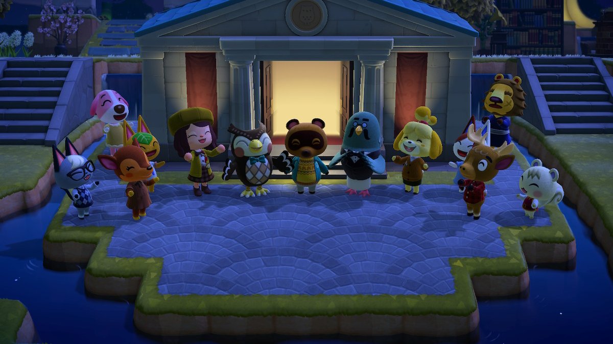 kimukakugohan's tweet photo. mochi donut hair &amp; family photos #AnimalCrossing #ACNH #NintendoSwitch https://t.co/eemV1xpBzH
