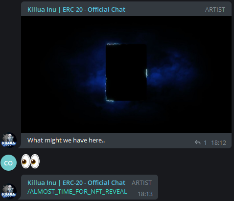 KilluaInuETH's tweet photo. Hmmm...

45 minutes - https://t.co/Up8l43rETF

#NFT #NFTs #GameFi #ETH #Ethereum #Crypto #Cryptocurrencies https://t.co/okFlq8ExE9