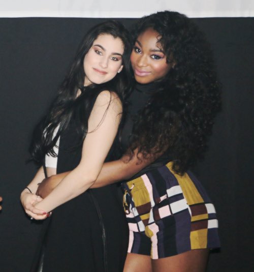 PopCrave's tweet photo. .@Normani shows love to @LaurenJauregui and her new project, ‘PRELUDE.’ ❤️ https://t.co/0d7XSH0pNw