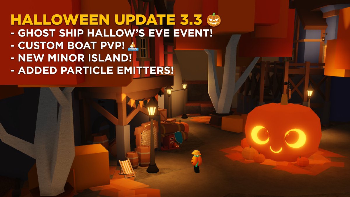 Update 3.3 HALLOWEEN UPDATE is OUT NOW! 👻🦇 #LittleIslands #Roblox #RobloxDev