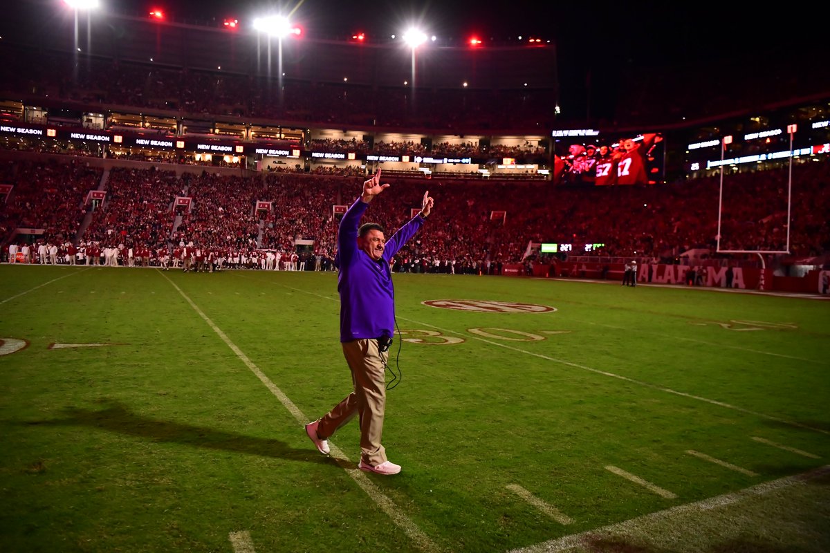 LSUfootball's tweet photo. Leave It All Out There https://t.co/HY4hzJqopH