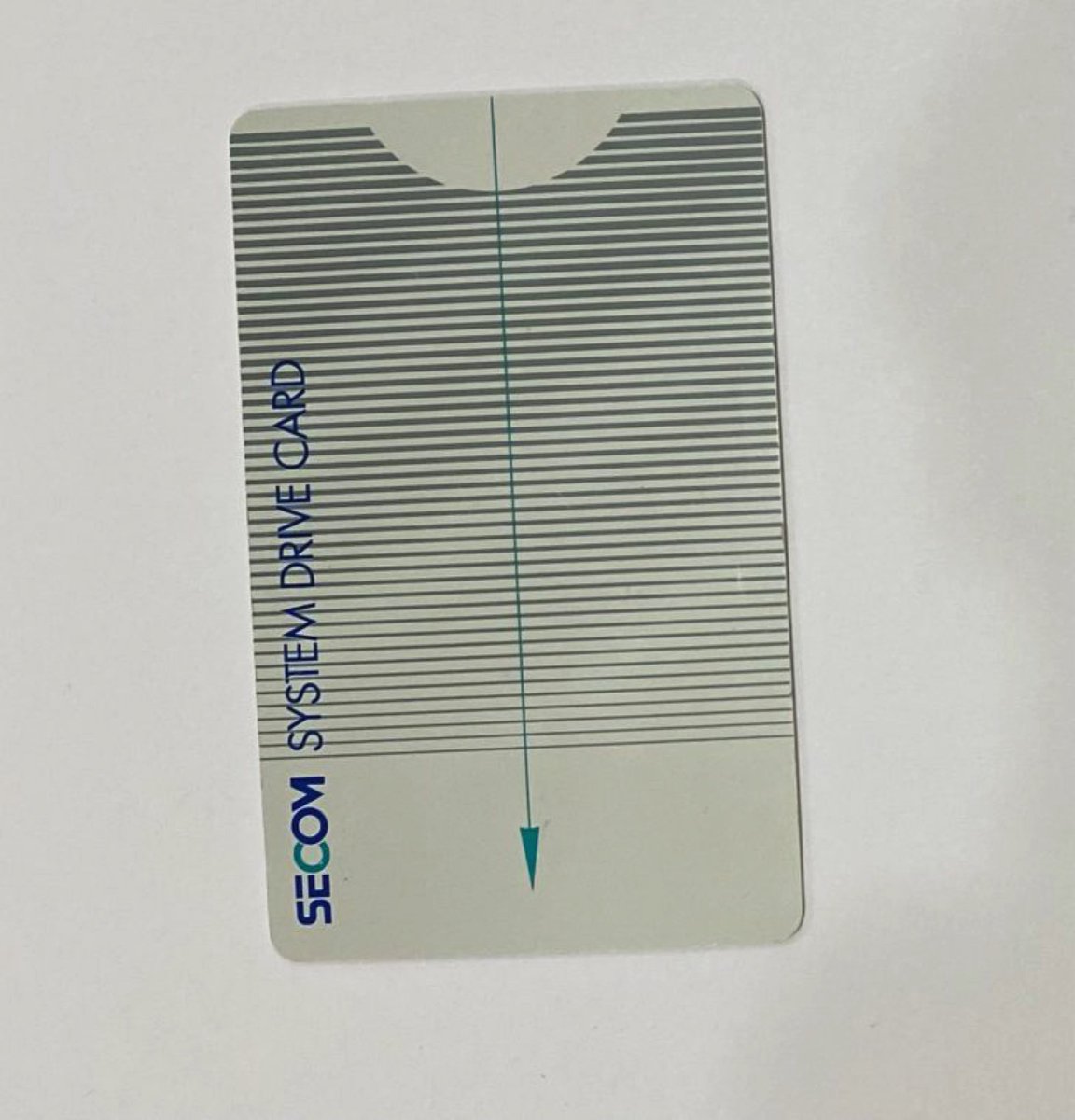 SECOMのカード