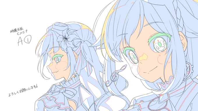 #ヒメヒナアート 以前描いてた幻覚 