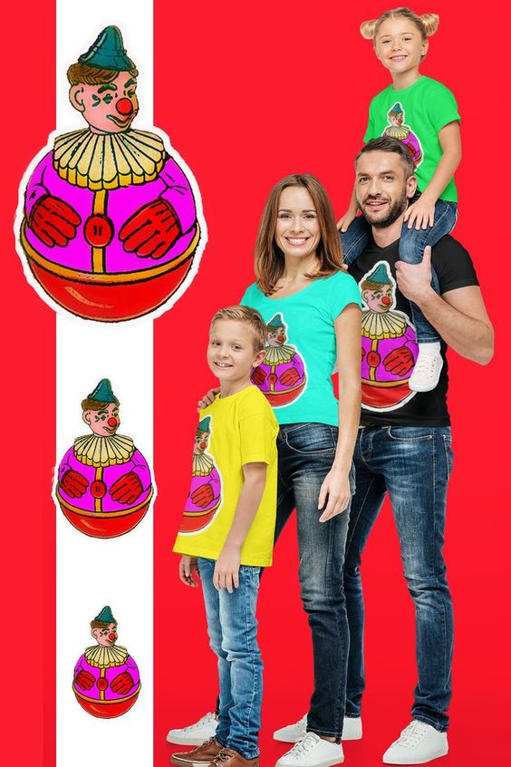 MarccelusStore's tweet photo. 🛒https://t.co/vz2vkKBxmg

Clown the children's toy that sways when standing
Clown that rocks! 

#clowntoy #clownshirt #supercolorfulClown #clownvintage #clownRetro #marccelusshop #marccelusstore #clownthatrocks #clownChildren #40sClown #artClown #LoveClown #ClownsareEternal https://t.co/uskPTJiZwV