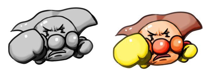 グリザイユ練習
うろおぼえあんぱんまん 