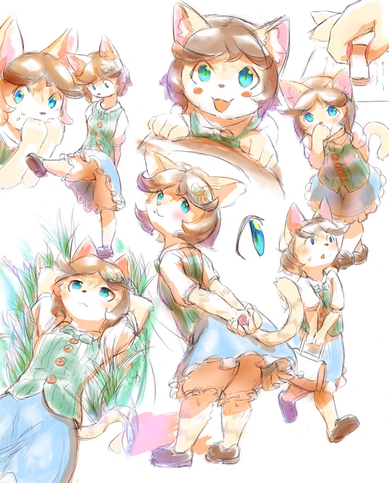 原稿の合間に猫ちゃん 