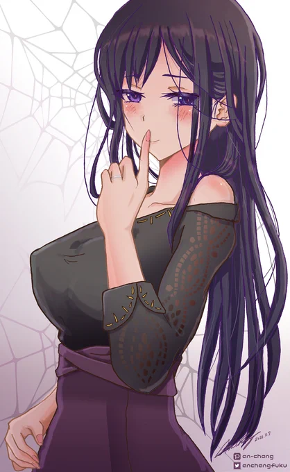 🕸️❤️💍
#籠目深沙希生誕祭 